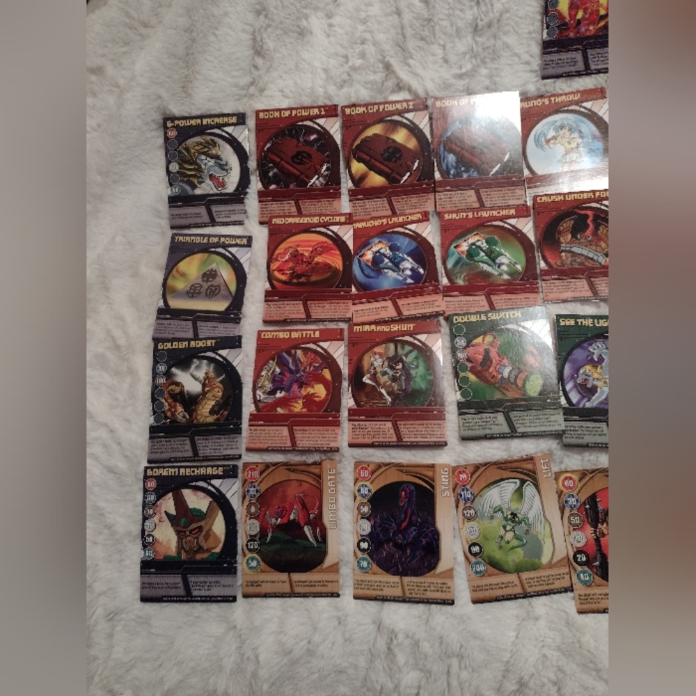Lot of 41 Vintage Bakugan Battle Brawlers Cards 2008 2009 Magnetic READ - Picture 2 of 4